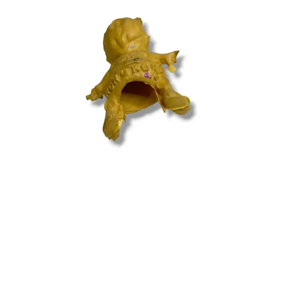 Vintage Creepy Baby Doll Girl Pencil Topper 1.2